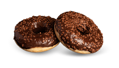 Donut s belgickou čokoládou Donut s belgickou čokoládou