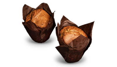 Čučoriedkový muffin