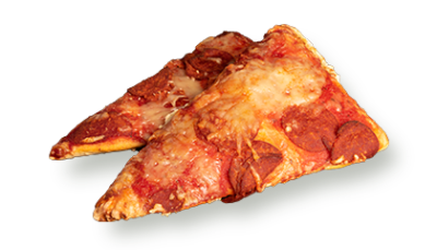 Pepperoni pizza plátok